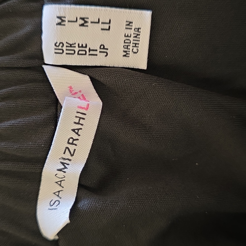 🔥Isaac Mizrahi Black Lace Pencil Skirt - Picture 5 of 7